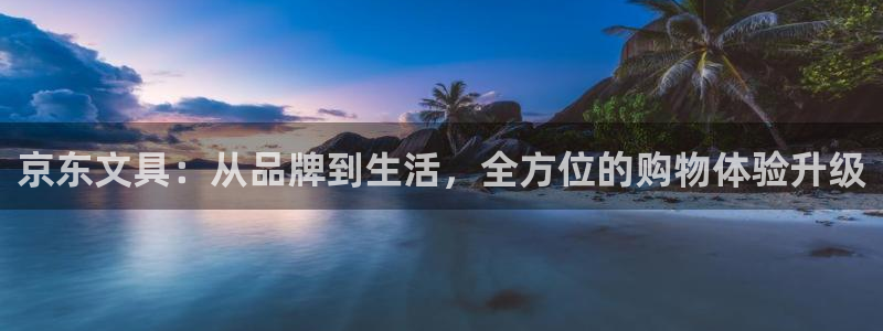 龙八国际代理：京东文具：从品牌到生活，全