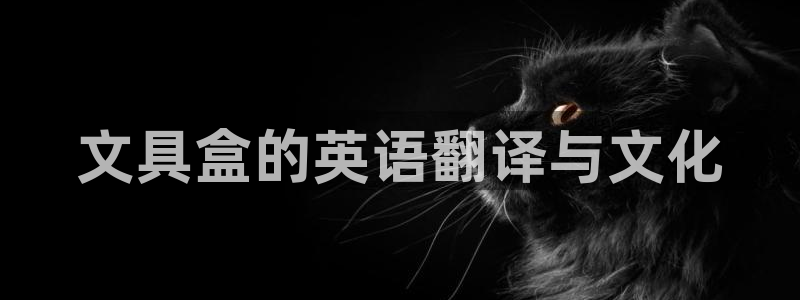 龙八国际优惠券有什么用：文具盒的英语翻译