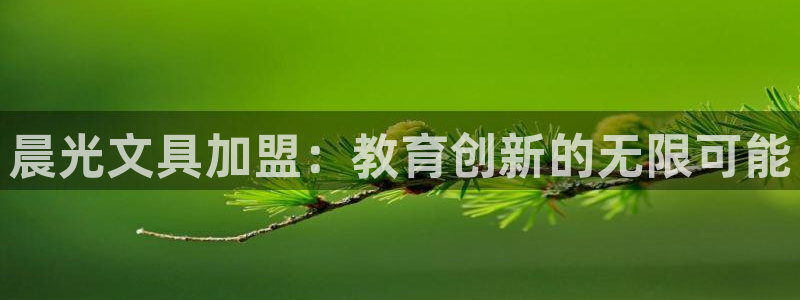 龙八国际正规吗：晨光文具加盟：教育创新的