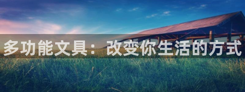 龙八国际娱乐dt 和老虎机：多功能文具：