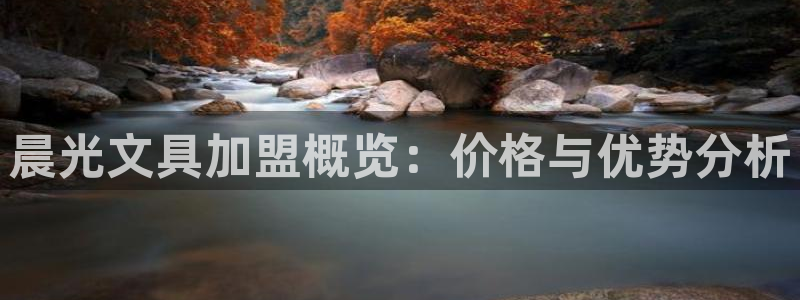 龙八国际怎么注册下载：晨光文具加盟概览：