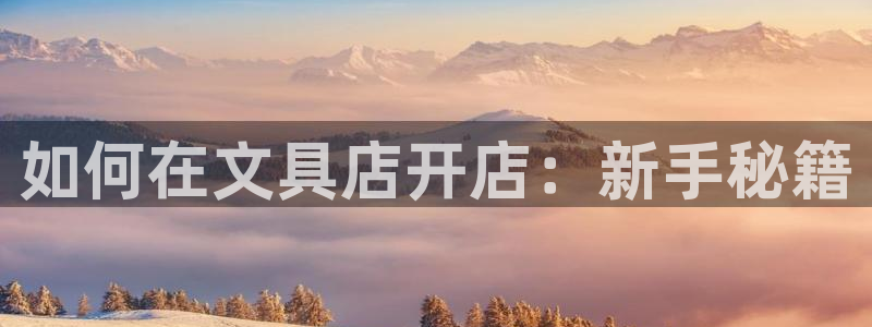 龙八国际免费下载：如何在文具店开店：新手