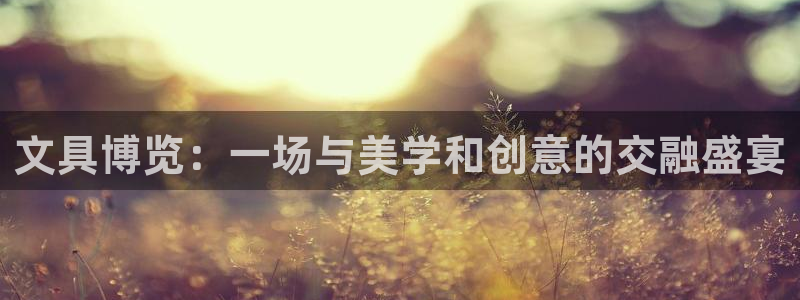 龙八国际客户端下载：文具博览：一场与美学