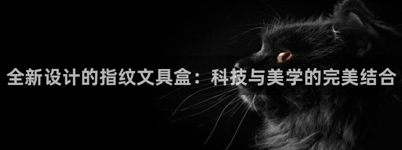下载龙八国际：全新设计的指纹文具盒：科技